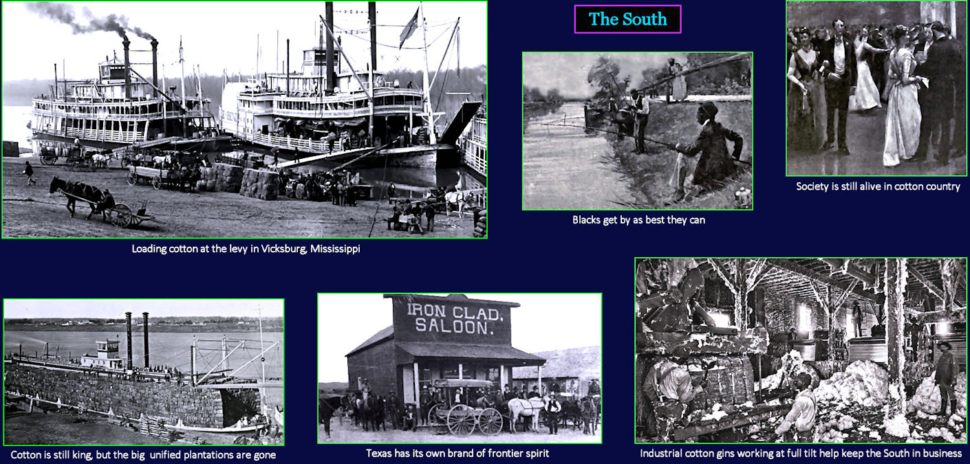 The South, 1890